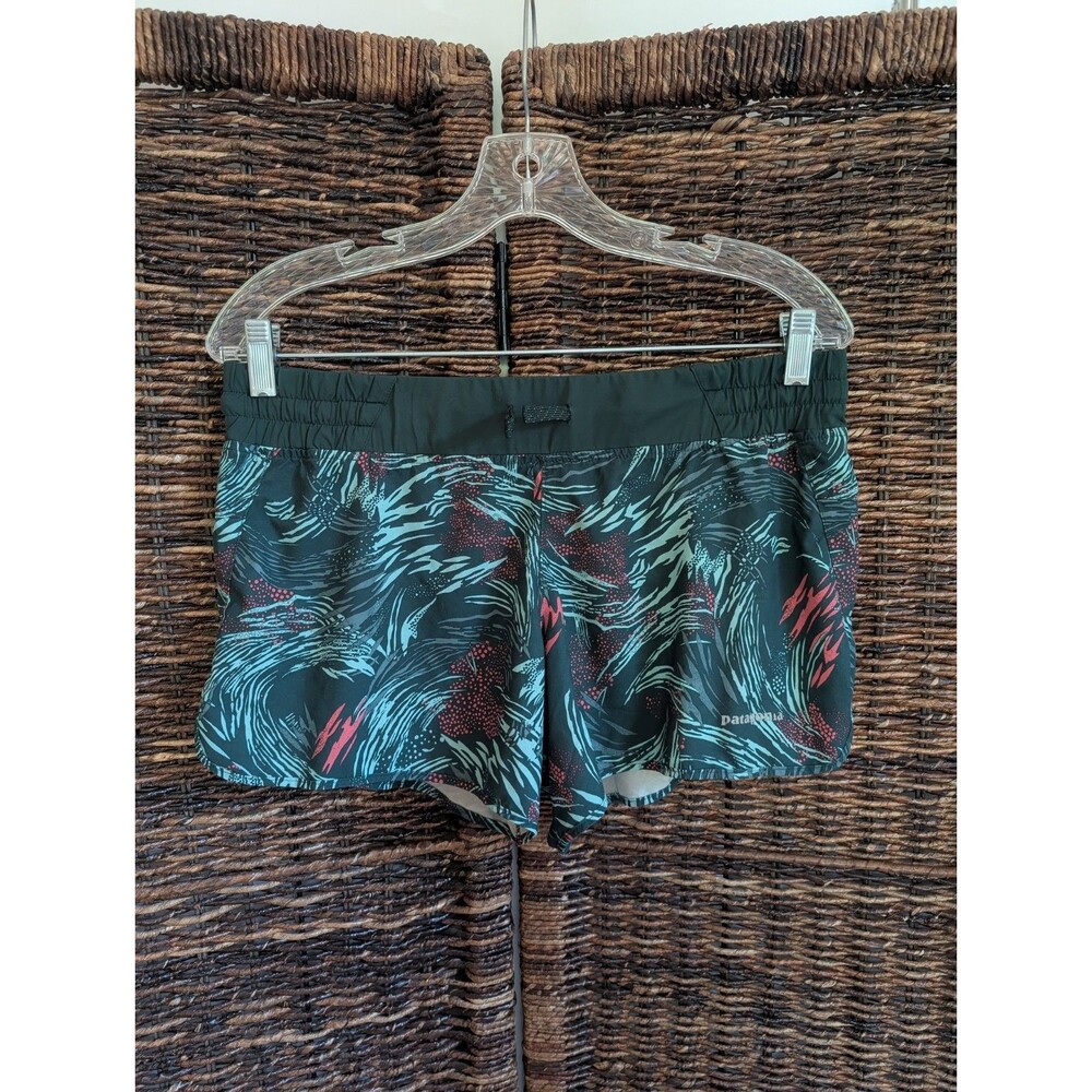Patagonia Black Printed Women's Running Shorts